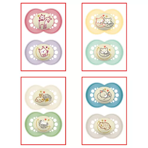 MAM játszócumi Original Night szilikon 16hó dupla