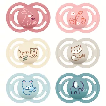 MAM játszócumi Perfect szilikon 6hó