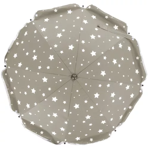 Fillikid napernyő  csillagos natúr 09