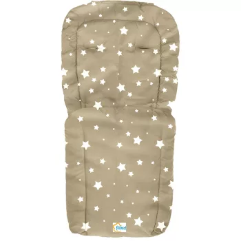   Fillikid nyári lábzsák Duo Friend lecipzározható Stars natúr 3915-09