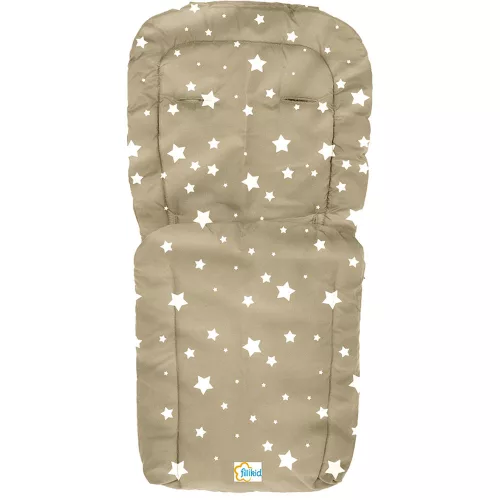 Fillikid nyári lábzsák Duo Friend lecipzározható Stars natúr 3915-09