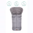 Fillikid bundazsák babakocsiba K2 6570-17 világosszürke