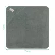 Fillikid kapucnis törölköző 75x75 maci zöld 1032-54