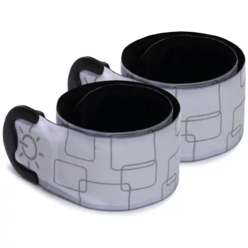 Fillikid csattanó szalag LED babakocsihoz fehér 599-05