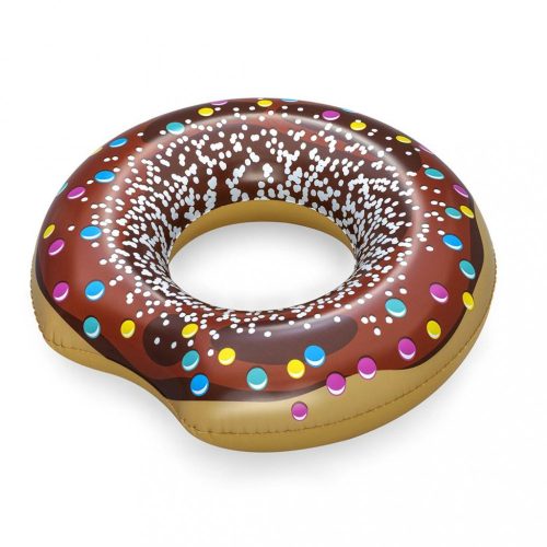 Gyermek nagy felfújható úszógumi Bestway DONUT 107cm brown