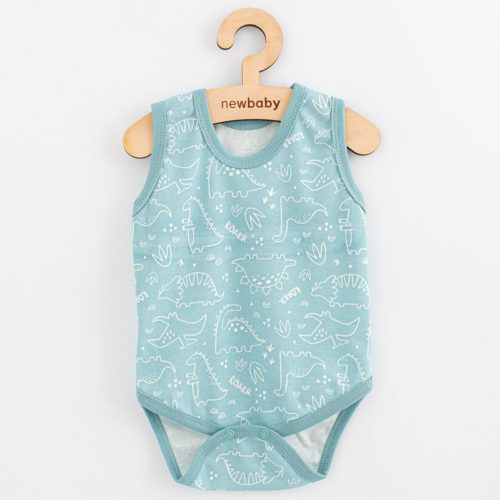 Baba body ujj nélküli New Baby Classic II  dino menta fiú