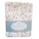 Soffi Baby takaró muszlin dupla virágmintás 70x90cm
