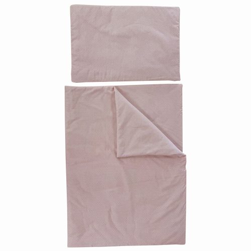 Soffi Baby ágynemű szett 2 részes 135x90 - 40x60cm apró csillag mintás rózsaszín
