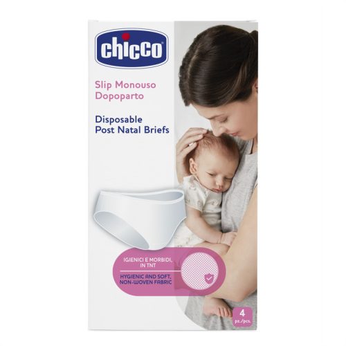 Chicco Eldobható alsók III-as, 36-38-as, 4 db Szülés utáni egészségügyi betéthez a kórházban