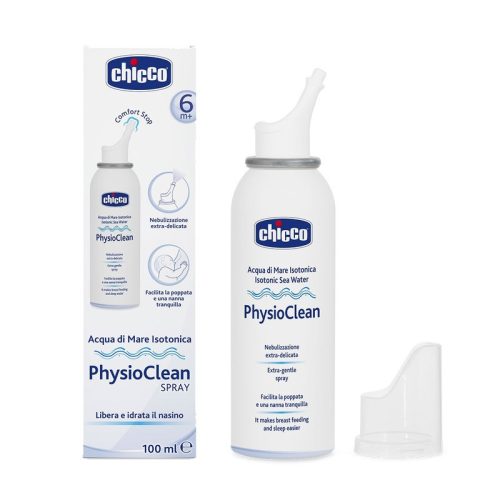 Chicco PhysioClean tengeri sós izotóniás orrspray 100 ml orrtisztító
