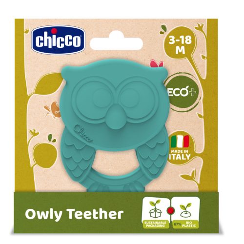 Chicco Owly baglyos rágóka ECO+ bioműanyag felhasználásával