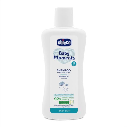 Chicco Sampon könnymentes 200 ml Baby Moments körömvirág és növényi glicerin