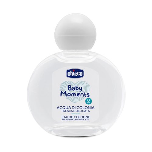 Chicco Babakölni 100 ml - virágillat Baby Moments Eau de Cologne