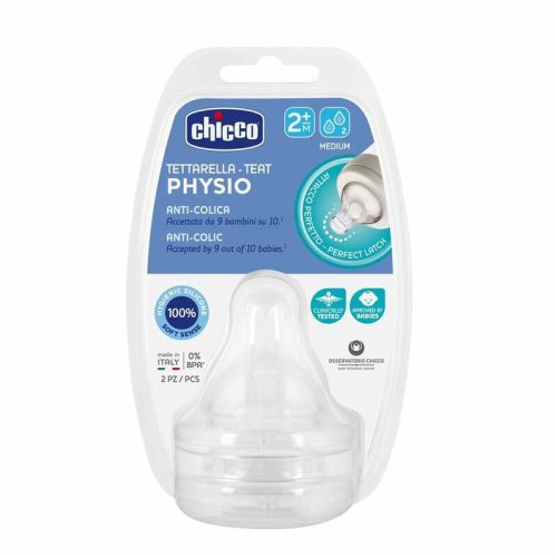 Chicco Physio etetőcumi 2db közepes folyás - Perfect5, Well-Being szilikon