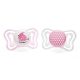 Chicco Physio Forma® Light szilikon cumi 2 db, 2-6 hó sterilizálható tok
