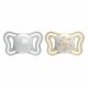 Chicco Physio Forma® Light Glow 6-16hó éjszakai cumi 2db foszforeszkálós karimával