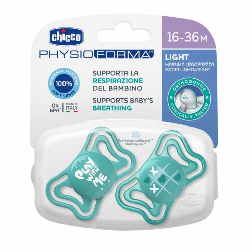 Chicco Physio Forma® Light 16-36 hó cumi 2 db sterilizálós tokban