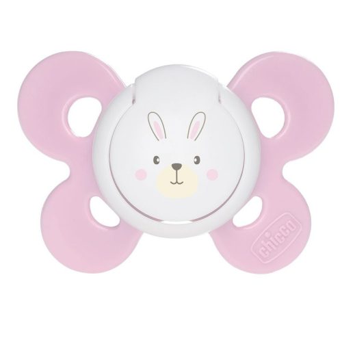 Chicco Physio Forma® Comfort 0-6 hó szilikon cumi 1db sterilizálható tokban