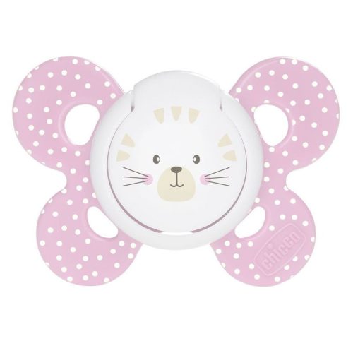 Chicco Physio Forma® Comfort szilikon cumi 1 db, 6-16 hó sterilizálható tok
