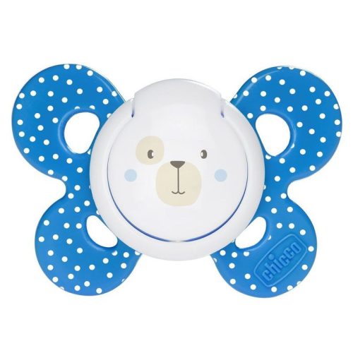 Chicco Physio Forma® Comfort 6-16 hó szilikon cumi, 1 db sterilizálható tokban
