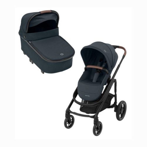 Maxi-Cosi Plaza+ babakocsi mózeskosárral 0- 22 kg, 0-4 év