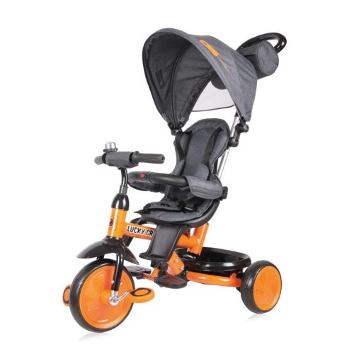 Lorelli Lucky Crew tricikli - Black&Orange