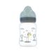 Baby Care széles nyakú cumisüveg 250ml - Mint green