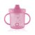 Baby Care itatópohár fogantyúval 210ml alacsony - pink