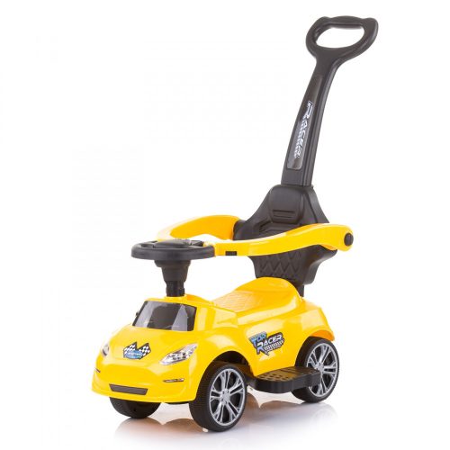 Chipolino Turbo bébitaxi tolókarral - yellow